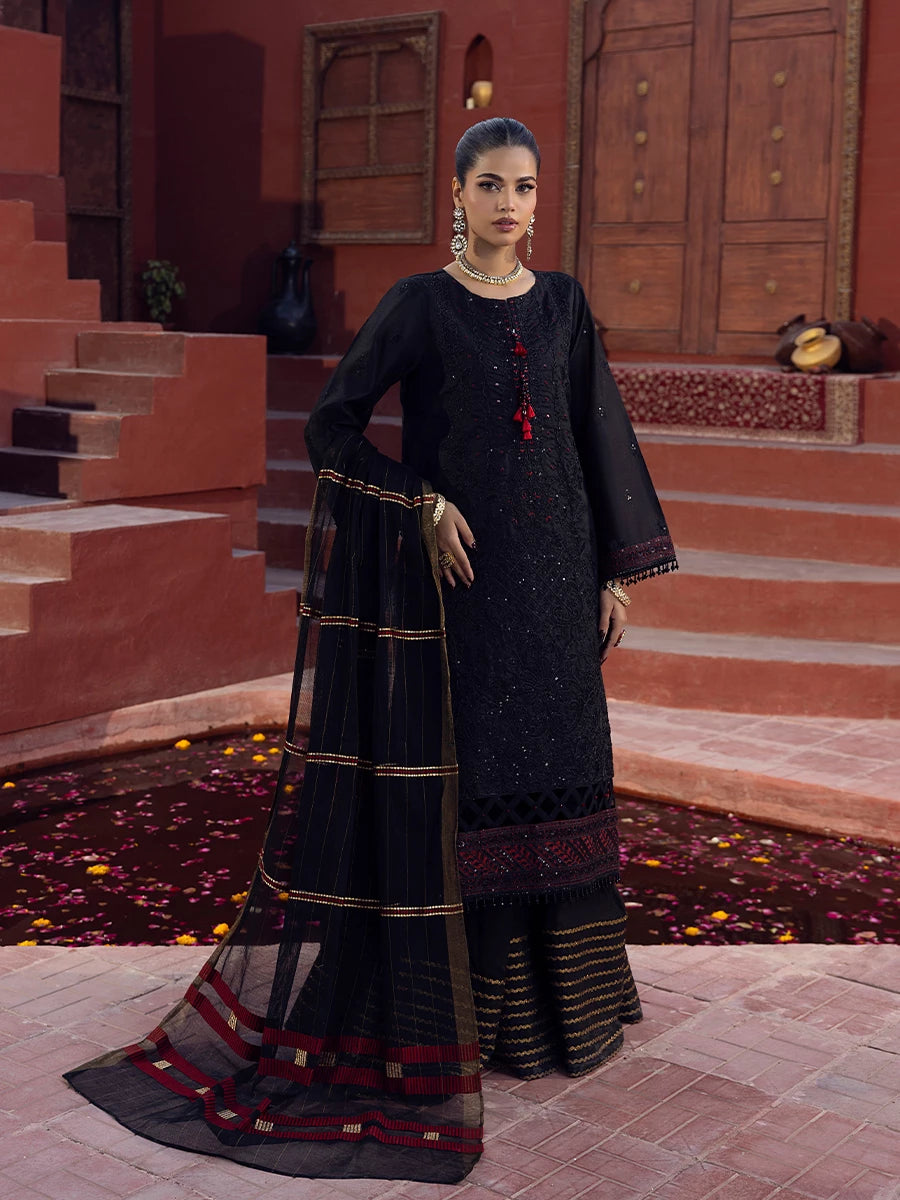 Salitex | Signature Festive Chiffon | SUNW6JI022UT -  Salitex Ladies Clothes - Original Designer Dress - House of Maryam