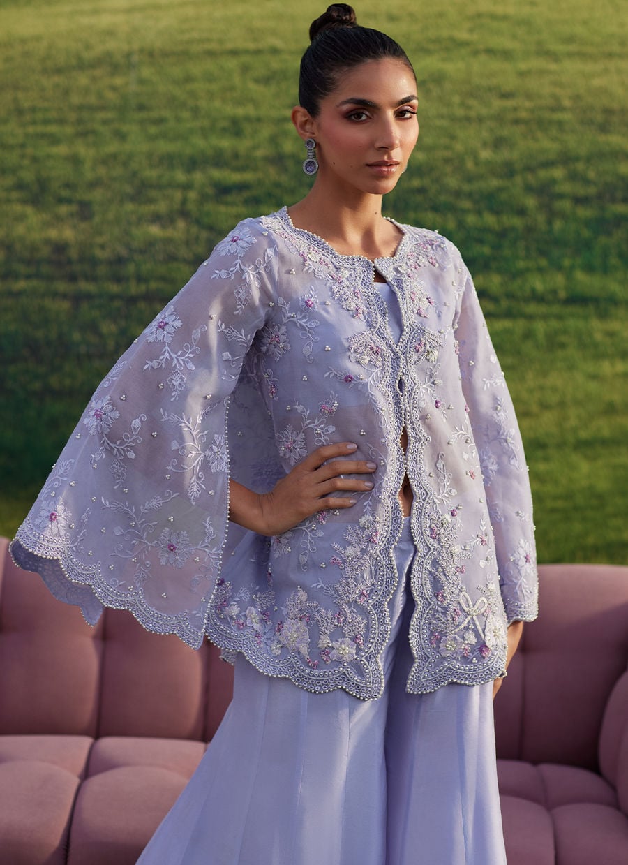 Farah Talib Aziz | Luna Eid 26 | Lilac Haze Jacket, image 3