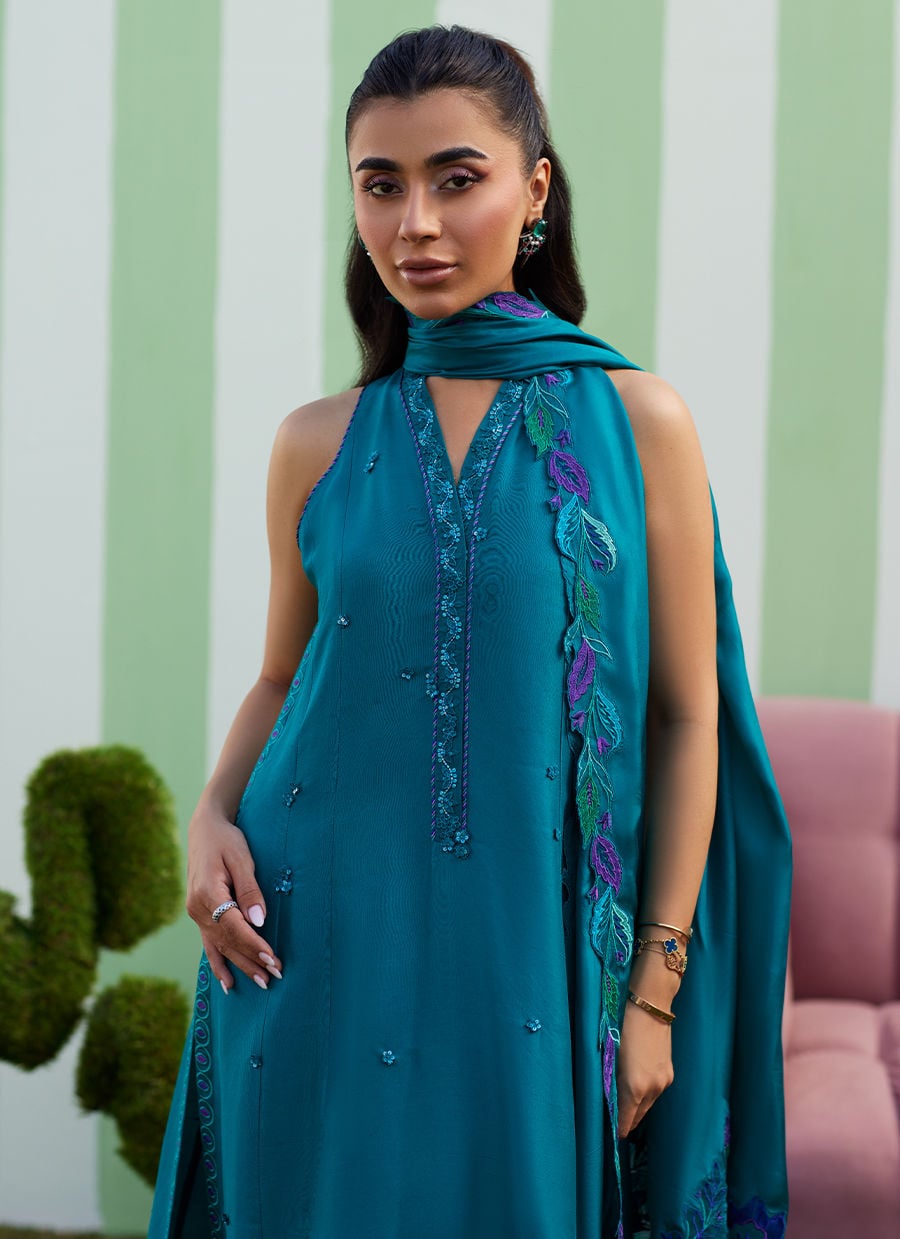 Farah Talib Aziz | Luna Eid 26 | Slona Shirt And Dupatta, image 3