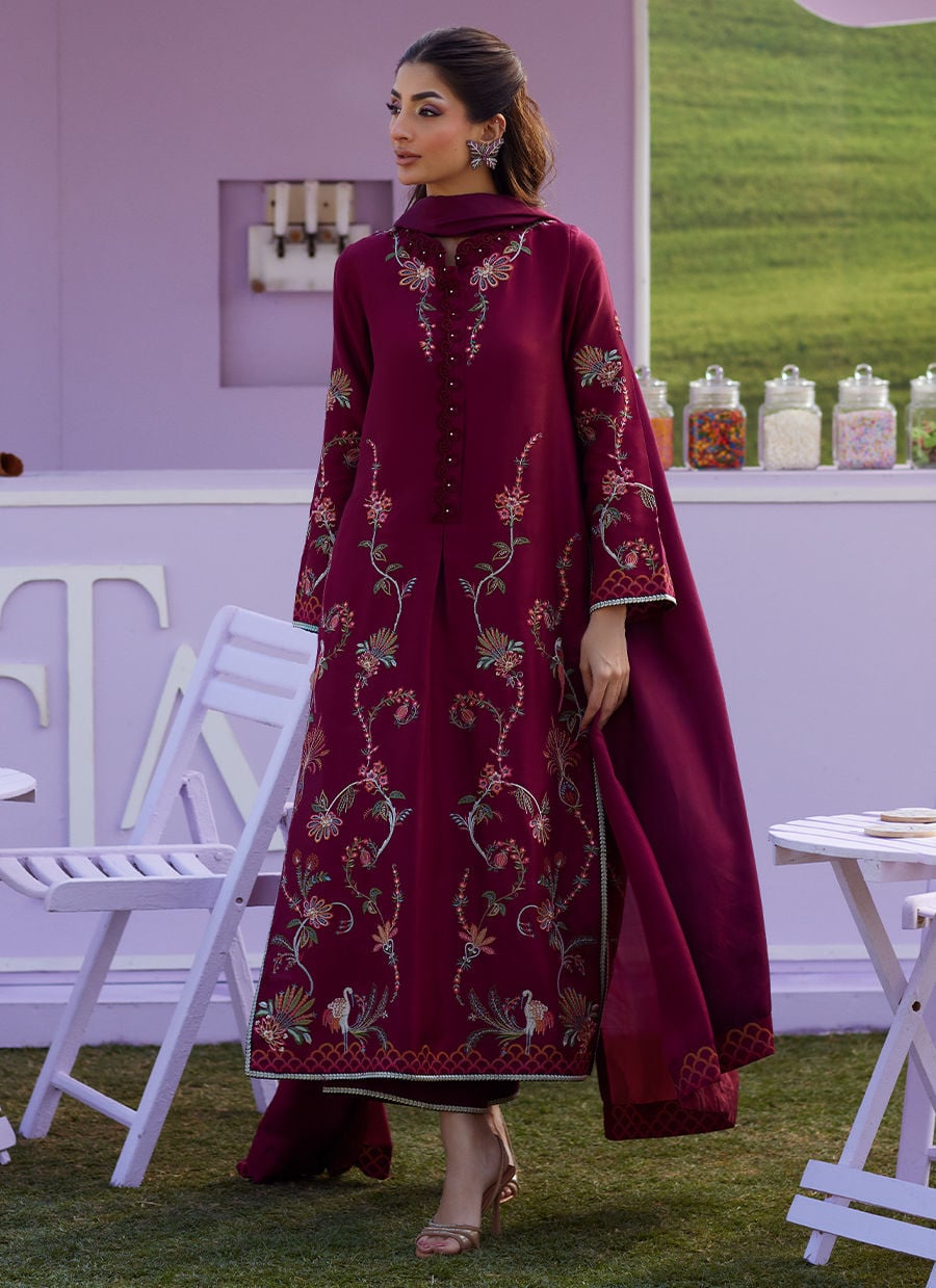 Farah Talib Aziz | Luna Eid 26 | Caire Shirt And Dupatta, image 3