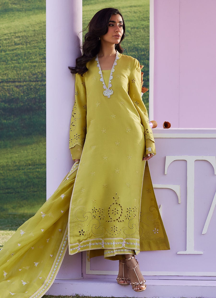 Farah Talib Aziz | Luna Eid 26 | Jayah Shirt And Dupatta, image 4