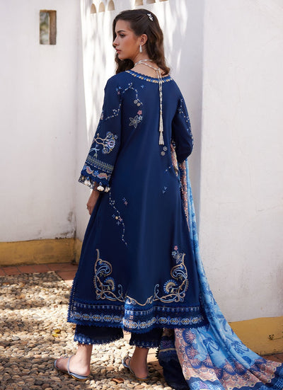Farah Talib Aziz | Luxury Lawn 26 | Nia Navy
