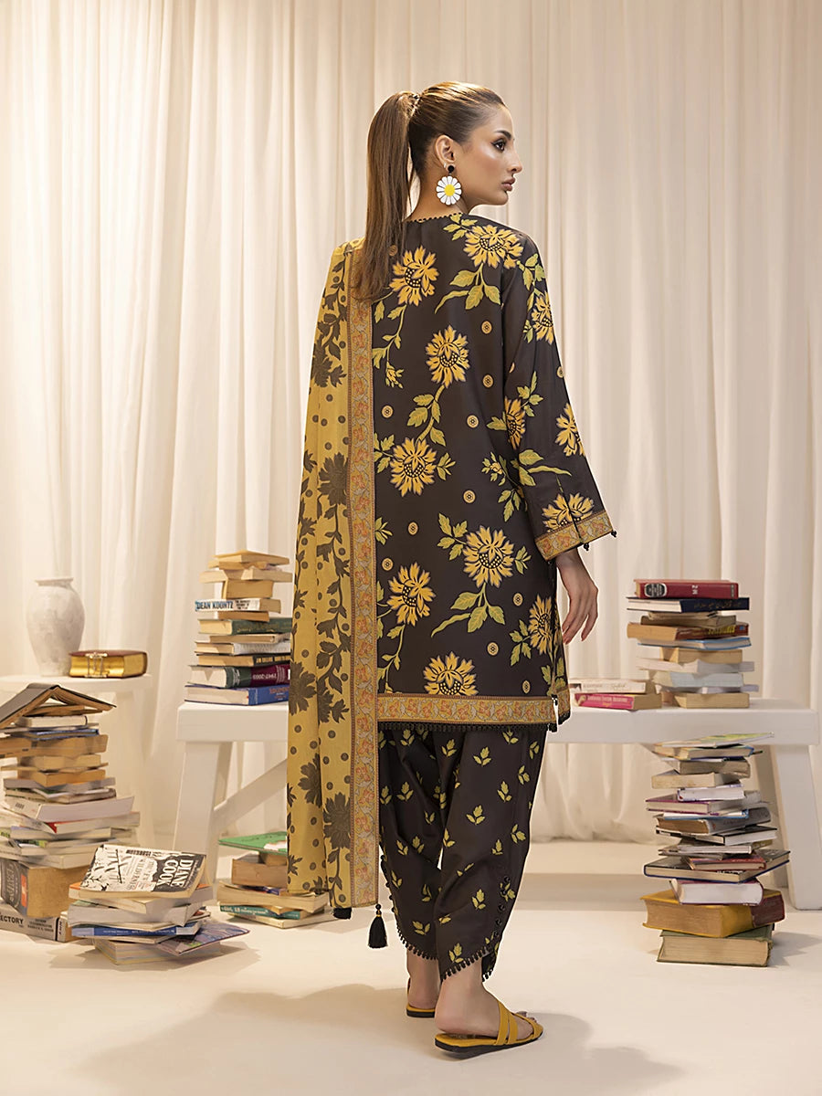 Salitex | Sibel Printed Lawn Silk | ST-02 -  Salitex Ladies Clothes - Original Designer Dress - House of Maryam