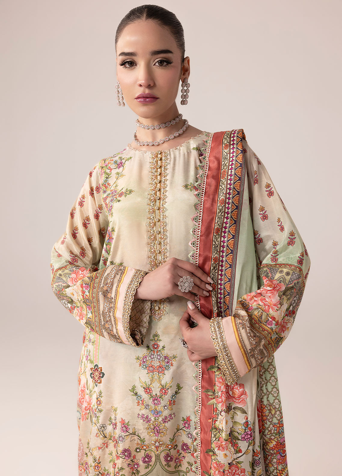 Sahane | Suay Silk Handwork Edit | CT-15004 AVA - SUAY -  Sahane Ladies Clothes - Original Designer Dress - House of Maryam