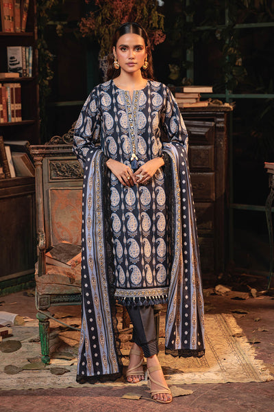 Bonanza Satrangi | Blooming 3 Pc (2W24P3P077) -  Bonanza Satrangi Unstitched - Original Designer Dress - House of Maryam