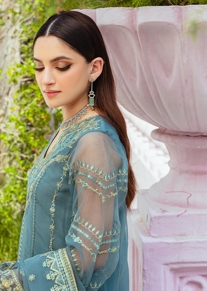 Daud Abbas | Formals Collection | Ulfat -  Daud Abbas Formal - Original Designer Dress - House of Maryam