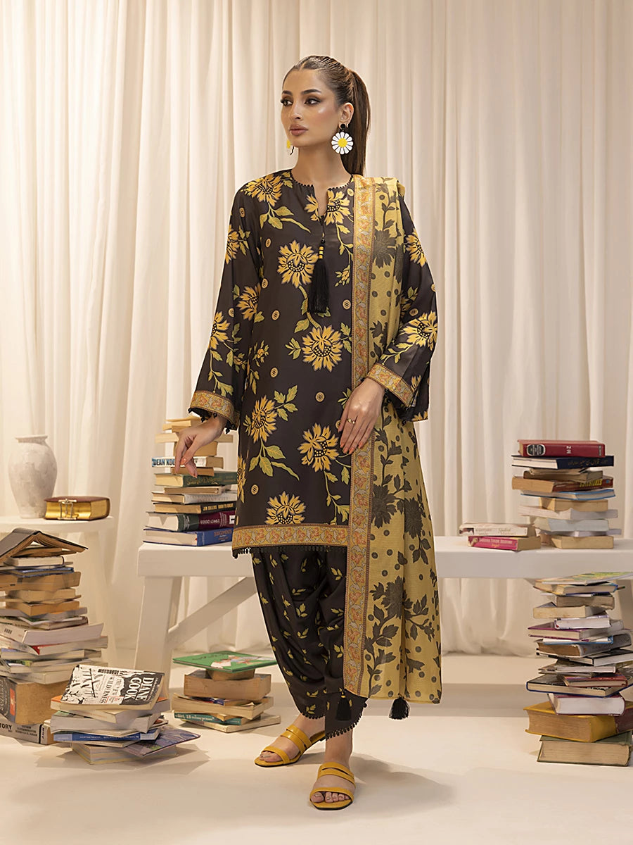 Salitex | Sibel Printed Lawn Silk | ST-02 -  Salitex Ladies Clothes - Original Designer Dress - House of Maryam