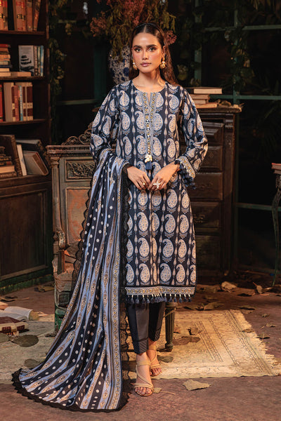 Bonanza Satrangi | Blooming 3 Pc (2W24P3P077) -  Bonanza Satrangi Unstitched - Original Designer Dress - House of Maryam
