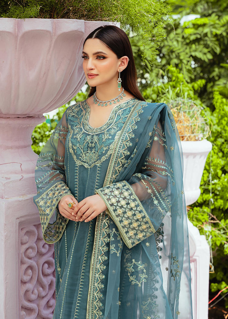 Daud Abbas | Formals Collection | Ulfat -  Daud Abbas Formal - Original Designer Dress - House of Maryam