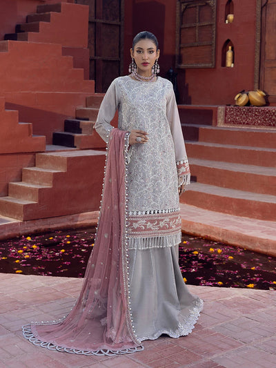 Salitex | Signature Festive Chiffon | SUNW6JI014UT -  Salitex Ladies Clothes - Original Designer Dress - House of Maryam