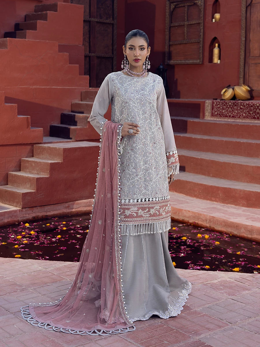 Salitex | Signature Festive Chiffon | SUNW6JI014UT -  Salitex Ladies Clothes - Original Designer Dress - House of Maryam