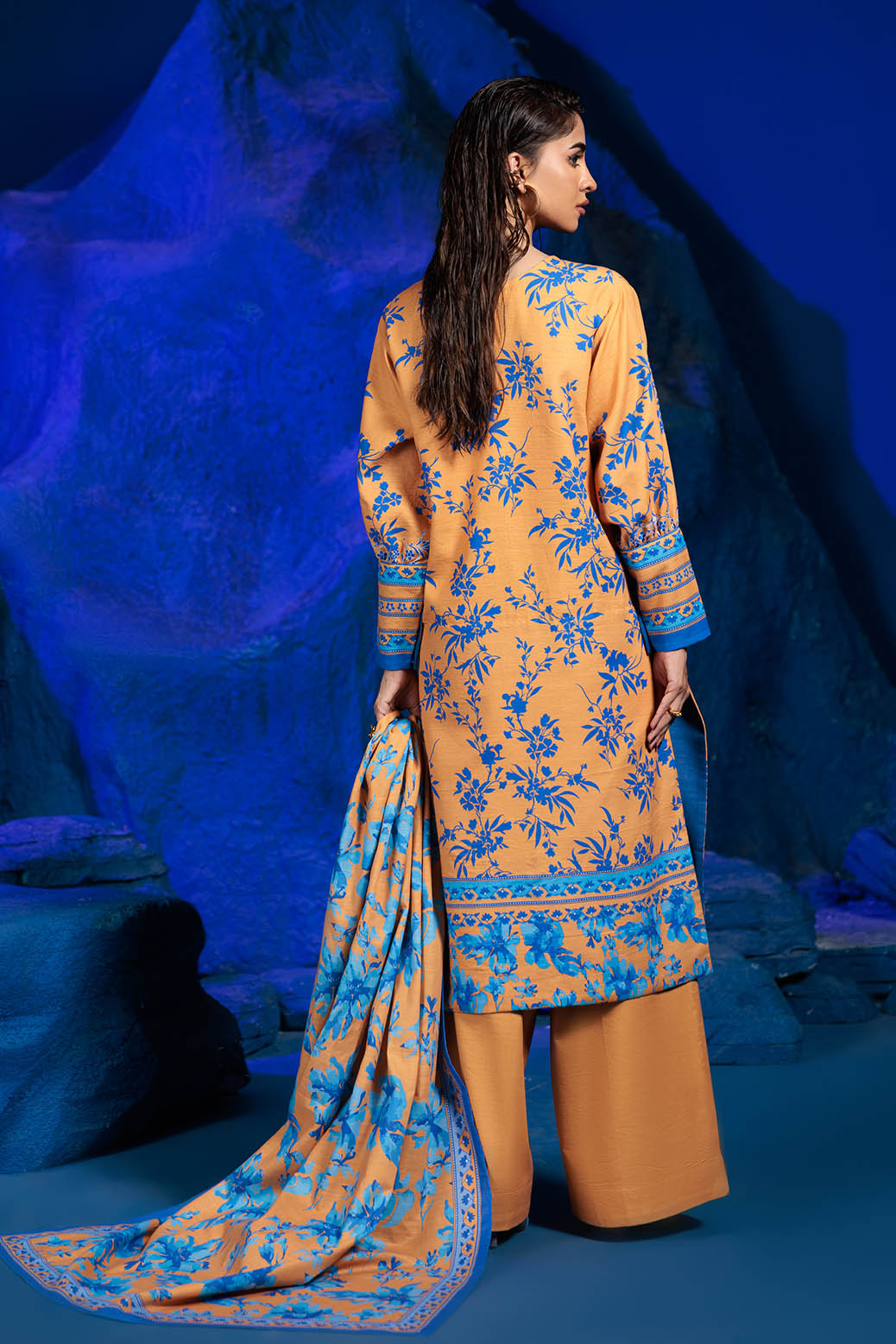 Bonanza Satrangi | Mellow 3 Pc (2W24P3P279) -  Bonanza Satrangi Unstitched - Original Designer Dress - House of Maryam