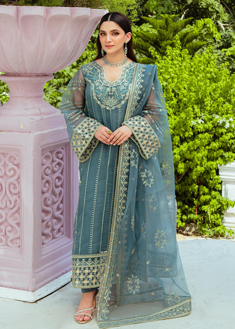 Daud Abbas | Formals Collection | Ulfat -  Daud Abbas Formal - Original Designer Dress - House of Maryam