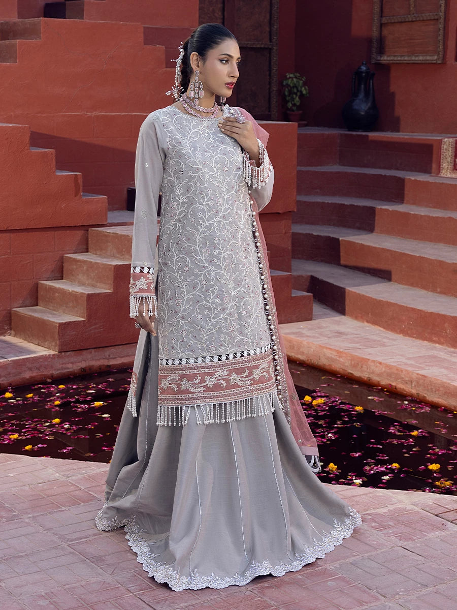 Salitex | Signature Festive Chiffon | SUNW6JI014UT -  Salitex Ladies Clothes - Original Designer Dress - House of Maryam