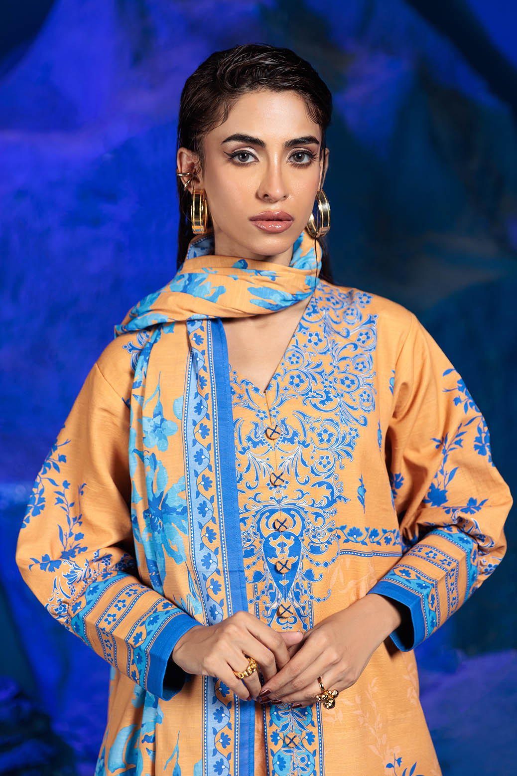 Bonanza Satrangi | Mellow 3 Pc (2W24P3P279) -  Bonanza Satrangi Unstitched - Original Designer Dress - House of Maryam