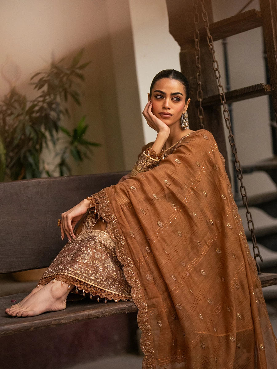 Salitex | Signature Festive Chiffon | SUNW6JI044UT -  Salitex Ladies Clothes - Original Designer Dress - House of Maryam