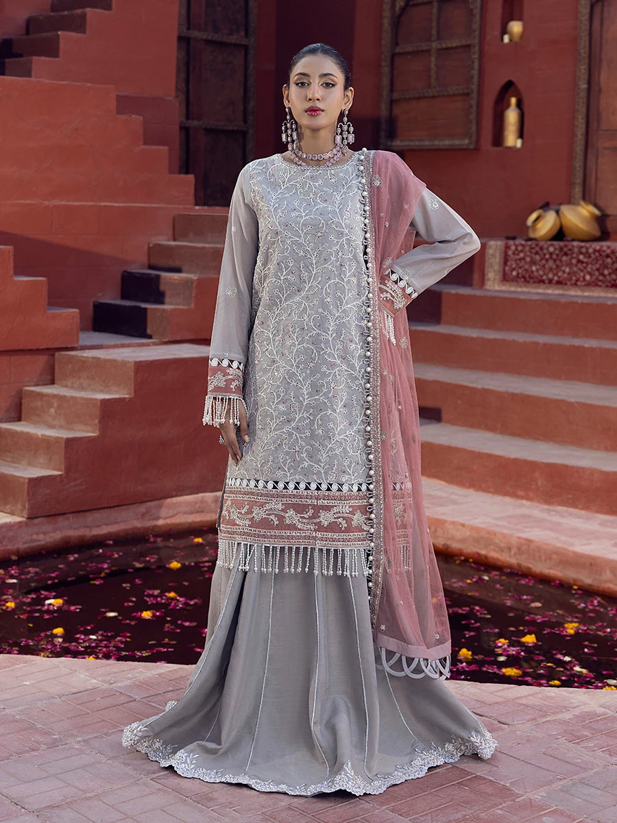 Salitex | Signature Festive Chiffon | SUNW6JI014UT -  Salitex Ladies Clothes - Original Designer Dress - House of Maryam