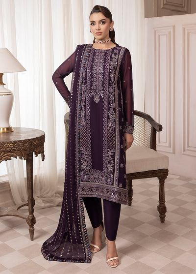 Sahane | Elyssa Festive Chiffon | CT-19006 Mure - ELYSSA -  Sahane Ladies Clothes - Original Designer Dress - House of Maryam