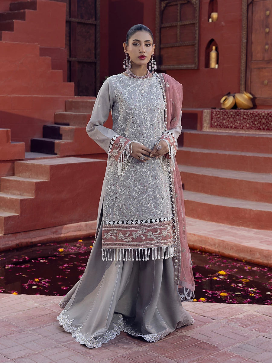 Salitex | Signature Festive Chiffon | SUNW6JI014UT -  Salitex Ladies Clothes - Original Designer Dress - House of Maryam