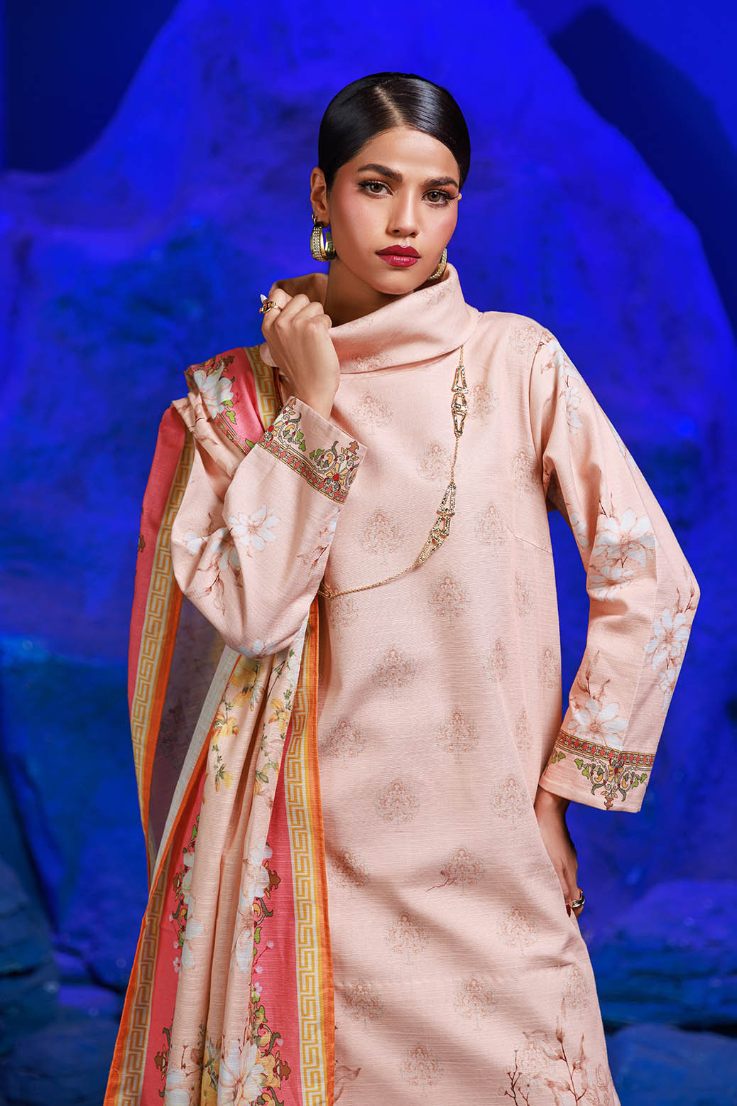Bonanza Satrangi | Sunburst 3 Pc (1W24P3P288) -  Bonanza Satrangi Unstitched - Original Designer Dress - House of Maryam