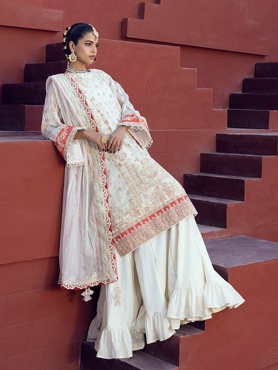 Salitex | Signature Festive Chiffon | SUNW6JI024UT -  Salitex Ladies Clothes - Original Designer Dress - House of Maryam