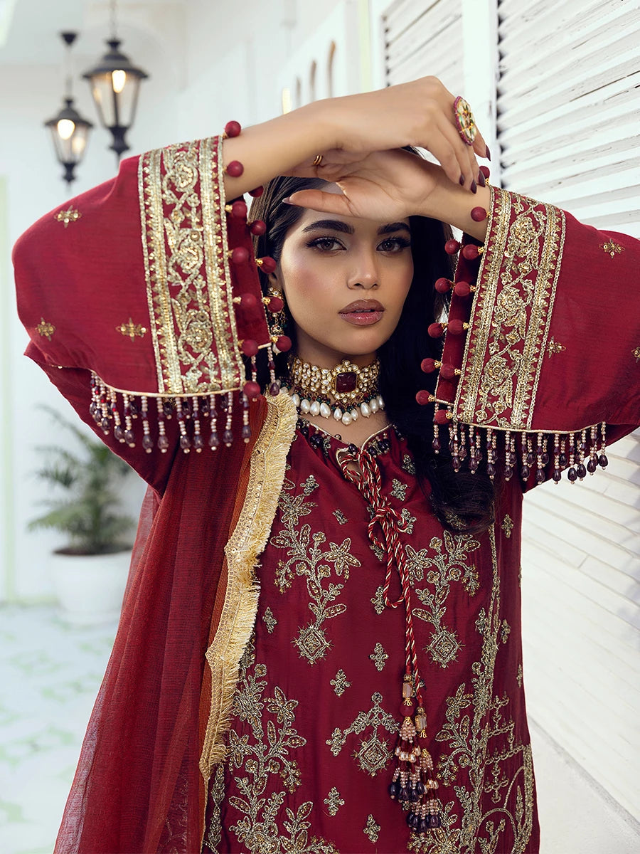 Salitex | Signature Festive Chiffon | SUNW6NO008UT -  Salitex Ladies Clothes - Original Designer Dress - House of Maryam