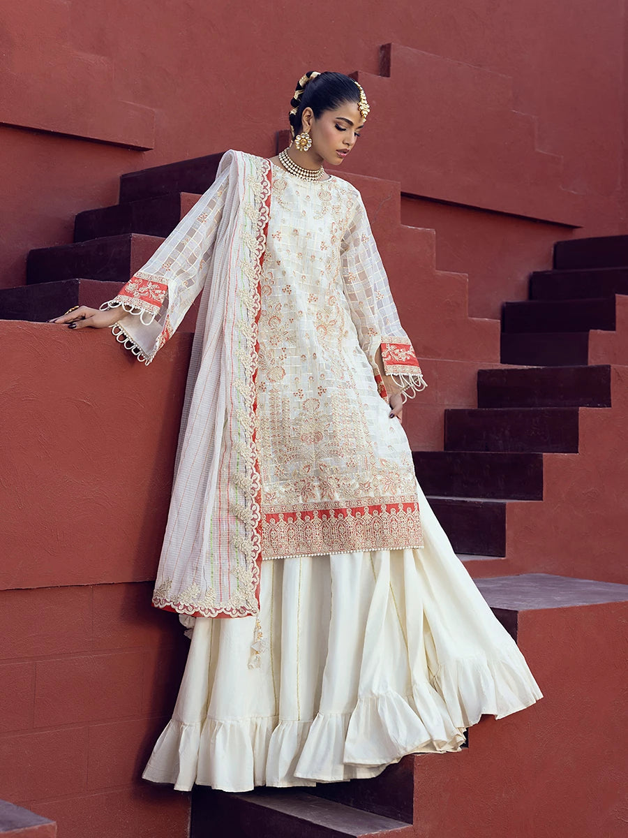 Salitex | Signature Festive Chiffon | SUNW6JI024UT -  Salitex Ladies Clothes - Original Designer Dress - House of Maryam