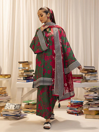 Salitex | Sibel Printed Lawn Silk | ST-01 -  Salitex Ladies Clothes - Original Designer Dress - House of Maryam