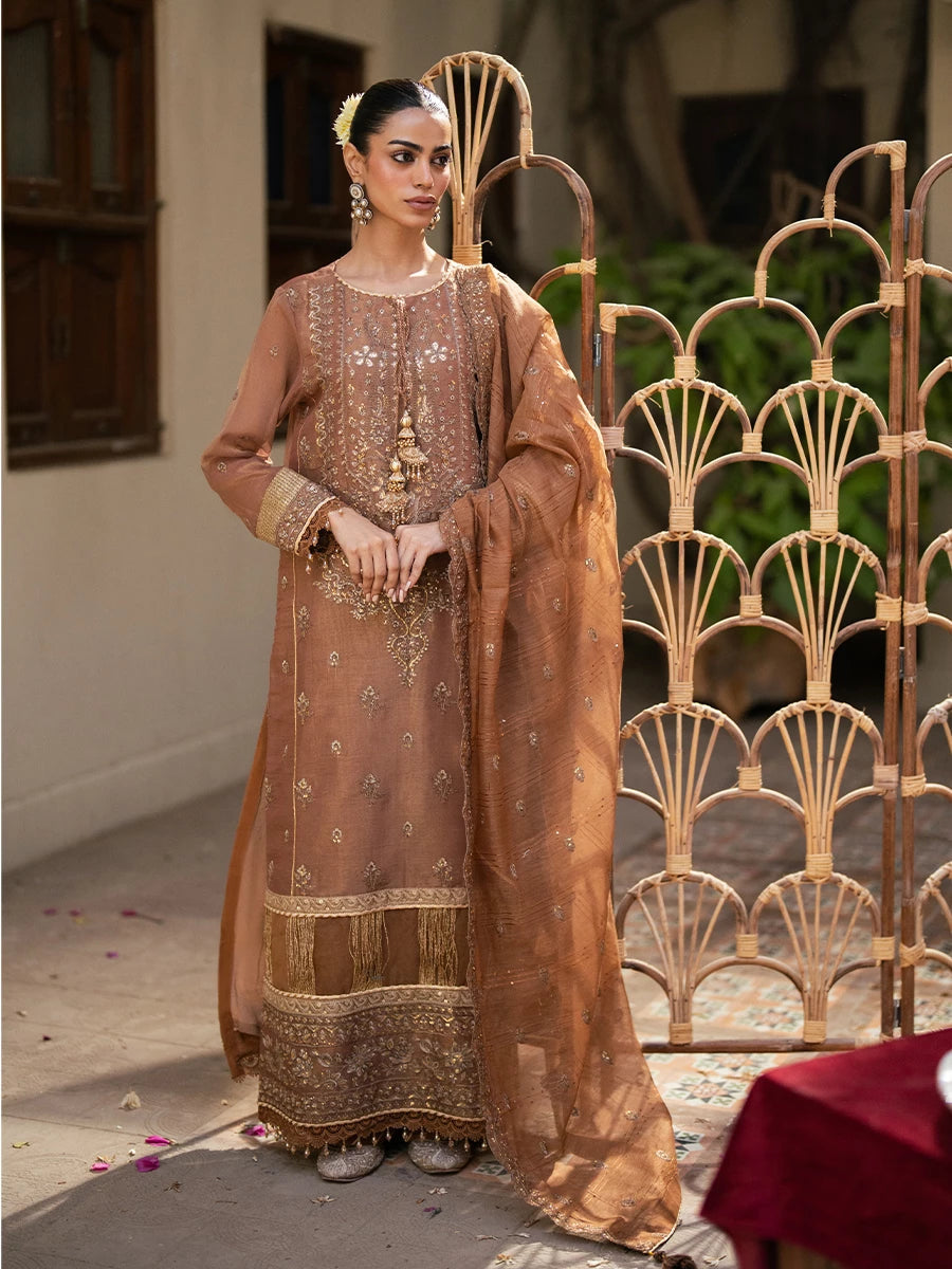 Salitex | Signature Festive Chiffon | SUNW6JI044UT -  Salitex Ladies Clothes - Original Designer Dress - House of Maryam