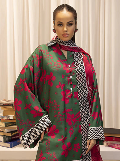 Salitex | Sibel Printed Lawn Silk | ST-01 -  Salitex Ladies Clothes - Original Designer Dress - House of Maryam