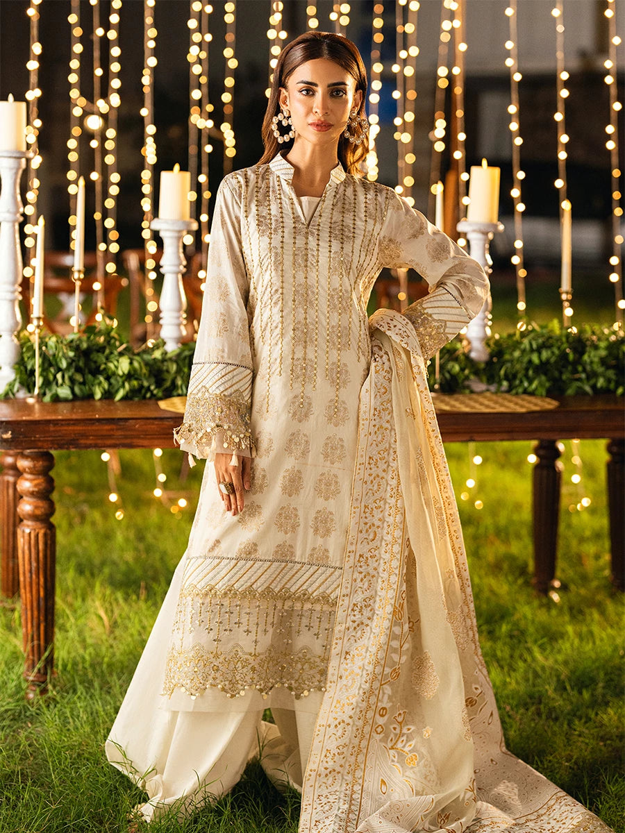 Salitex | Signature Festive Chiffon | UNS25WW006UT -  Salitex Ladies Clothes - Original Designer Dress - House of Maryam