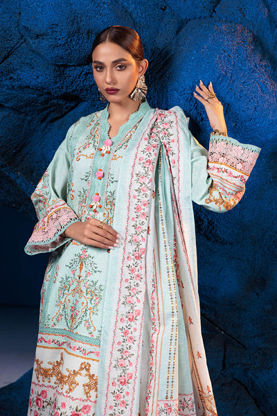 Bonanza Satrangi | Water Lily 3 Pc (1W24P3P120) -  Bonanza Satrangi Unstitched - Original Designer Dress - House of Maryam