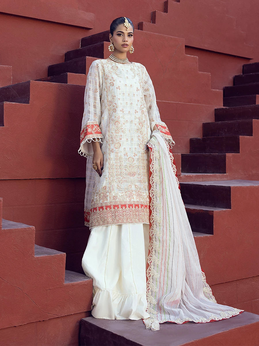 Salitex | Signature Festive Chiffon | SUNW6JI024UT -  Salitex Ladies Clothes - Original Designer Dress - House of Maryam