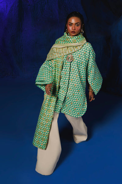 Bonanza Satrangi | Ice Cream 3 Pc (1W24P3P241) -  Bonanza Satrangi Unstitched - Original Designer Dress - House of Maryam
