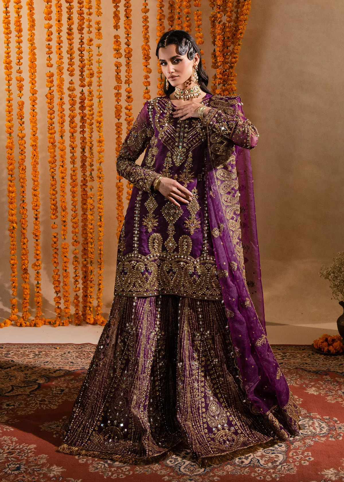 Maria Osama Khan | Sajni Wedding Festive | Yashfa -  Maria Osama Khan Bridal - Original Designer Dress - House of Maryam