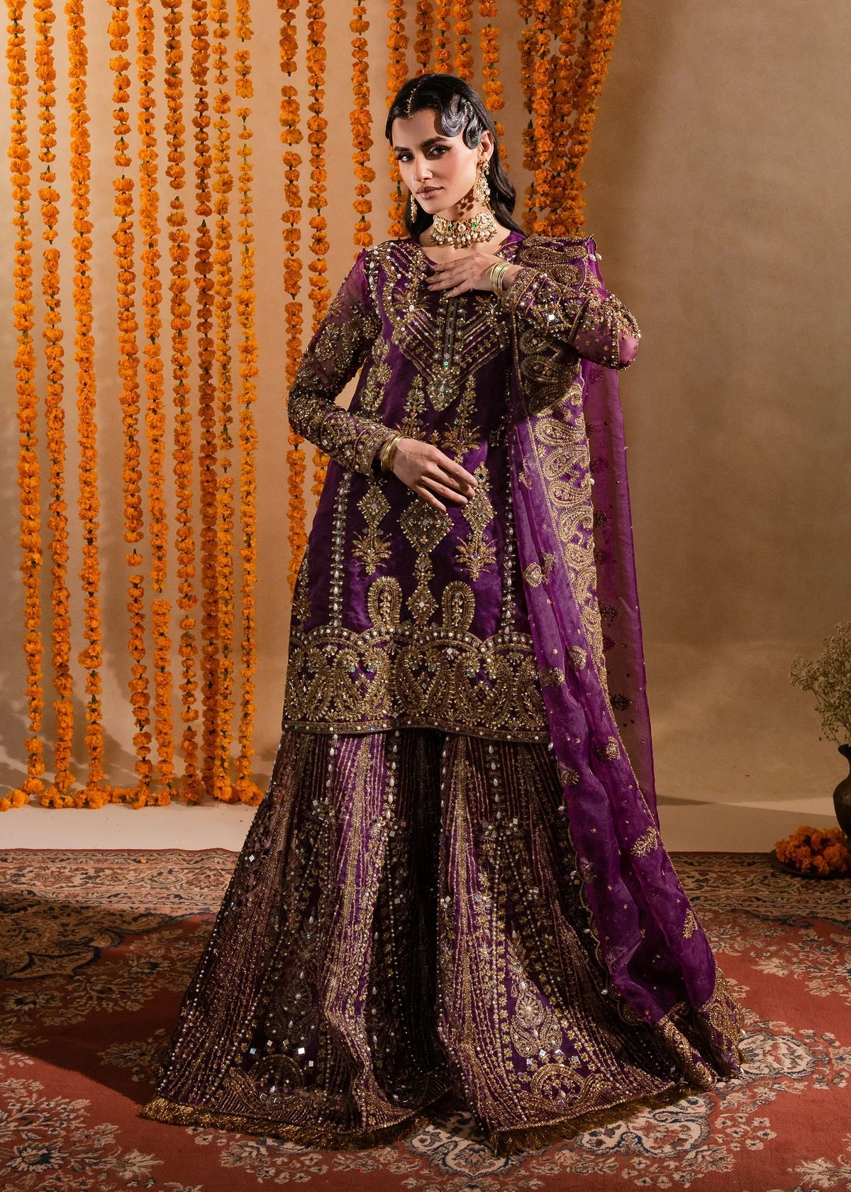 Maria Osama Khan | Sajni Wedding Festive | Yashfa -  Maria Osama Khan Bridal - Original Designer Dress - House of Maryam