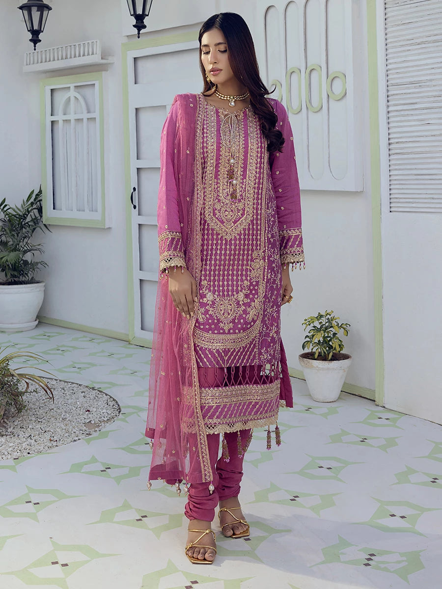 Salitex | Signature Festive Chiffon | SUNW6NO004UT -  Salitex Ladies Clothes - Original Designer Dress - House of Maryam