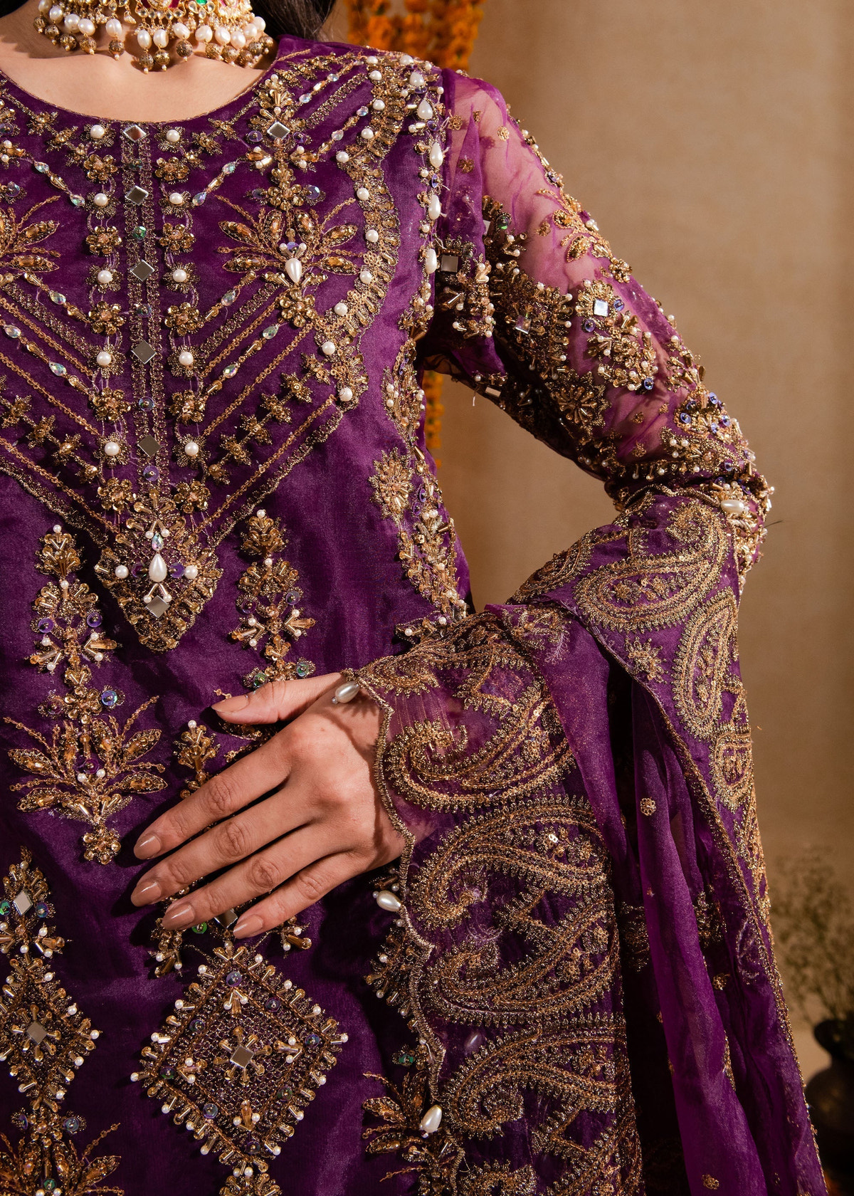 Maria Osama Khan | Sajni Wedding Festive | Yashfa -  Maria Osama Khan Bridal - Original Designer Dress - House of Maryam