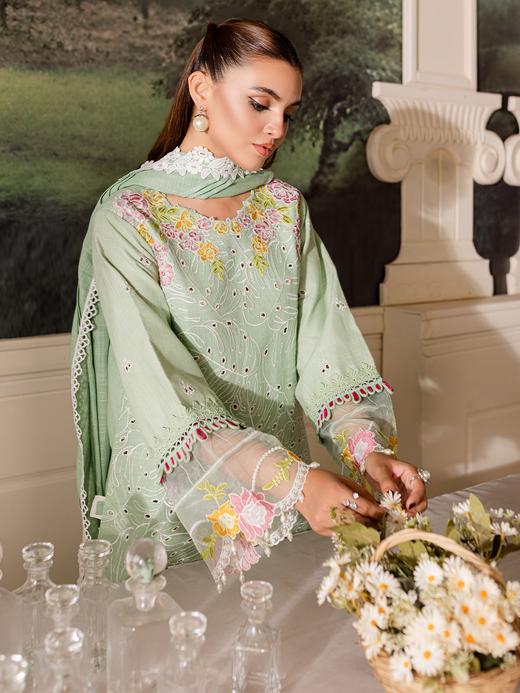 Parishay | Mira Winter | MW-02 | 3 PC Khaddar -  Parishay Luxury - Original Designer Dress - House of Maryam