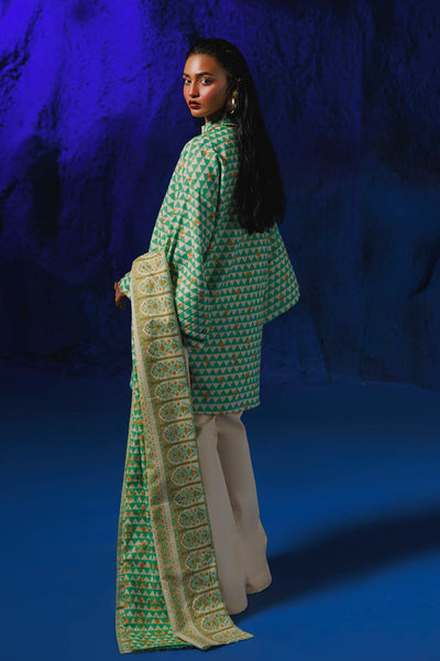 Bonanza Satrangi | Ice Cream 3 Pc (1W24P3P241) -  Bonanza Satrangi Unstitched - Original Designer Dress - House of Maryam