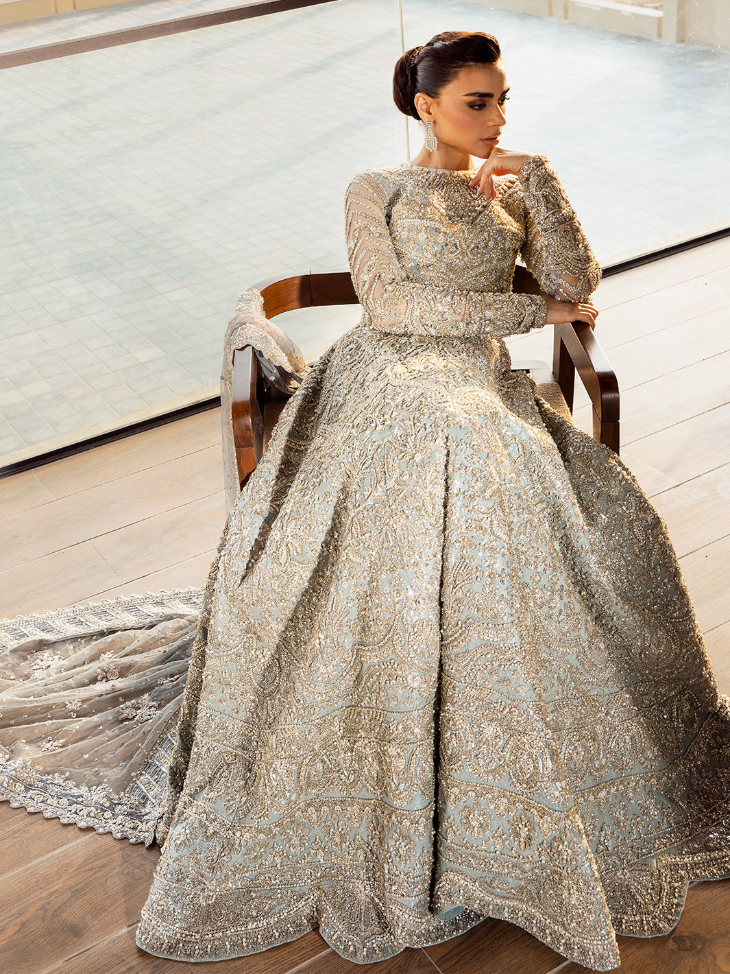 Epoque | Reverie Eternelle | Brise -  Epoque Ladies Clothes - Original Designer Dress - House of Maryam