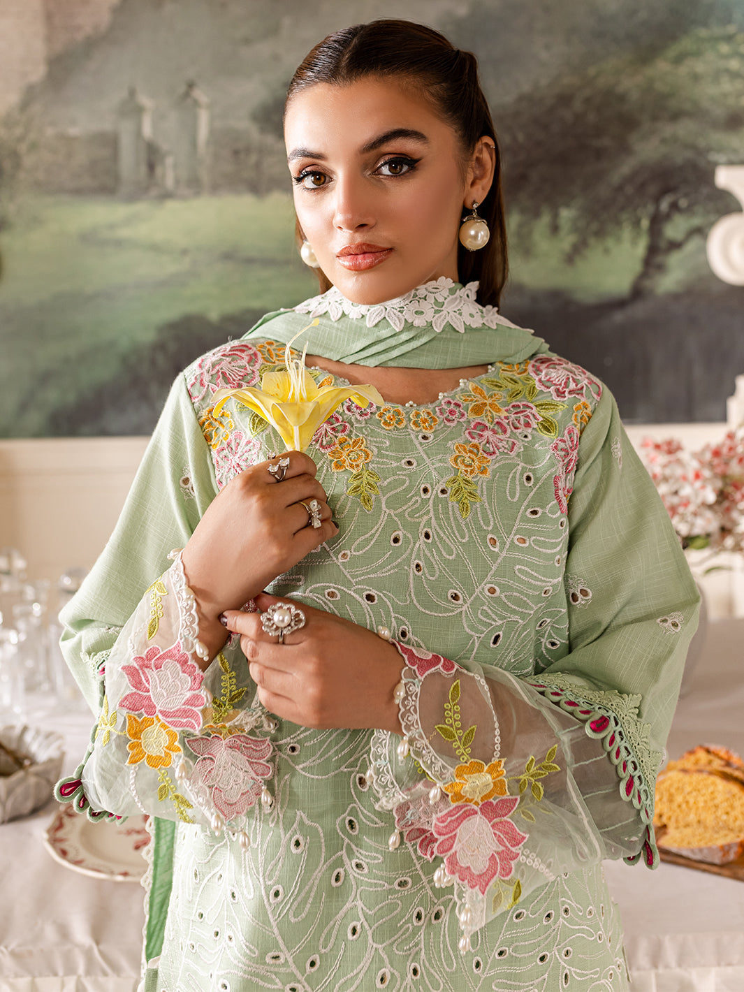 Parishay | Mira Winter | MW-02 | 3 PC Khaddar -  Parishay Luxury - Original Designer Dress - House of Maryam