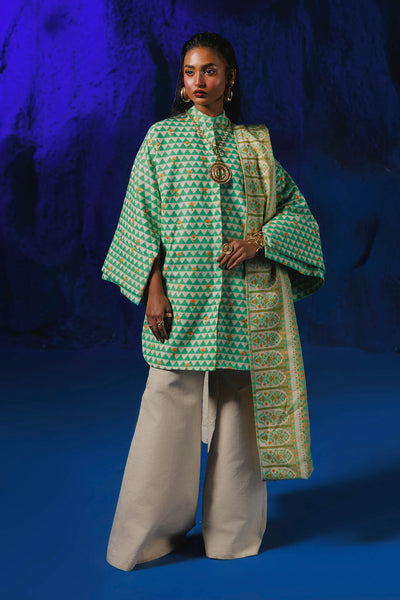 Bonanza Satrangi | Ice Cream 3 Pc (1W24P3P241) -  Bonanza Satrangi Unstitched - Original Designer Dress - House of Maryam