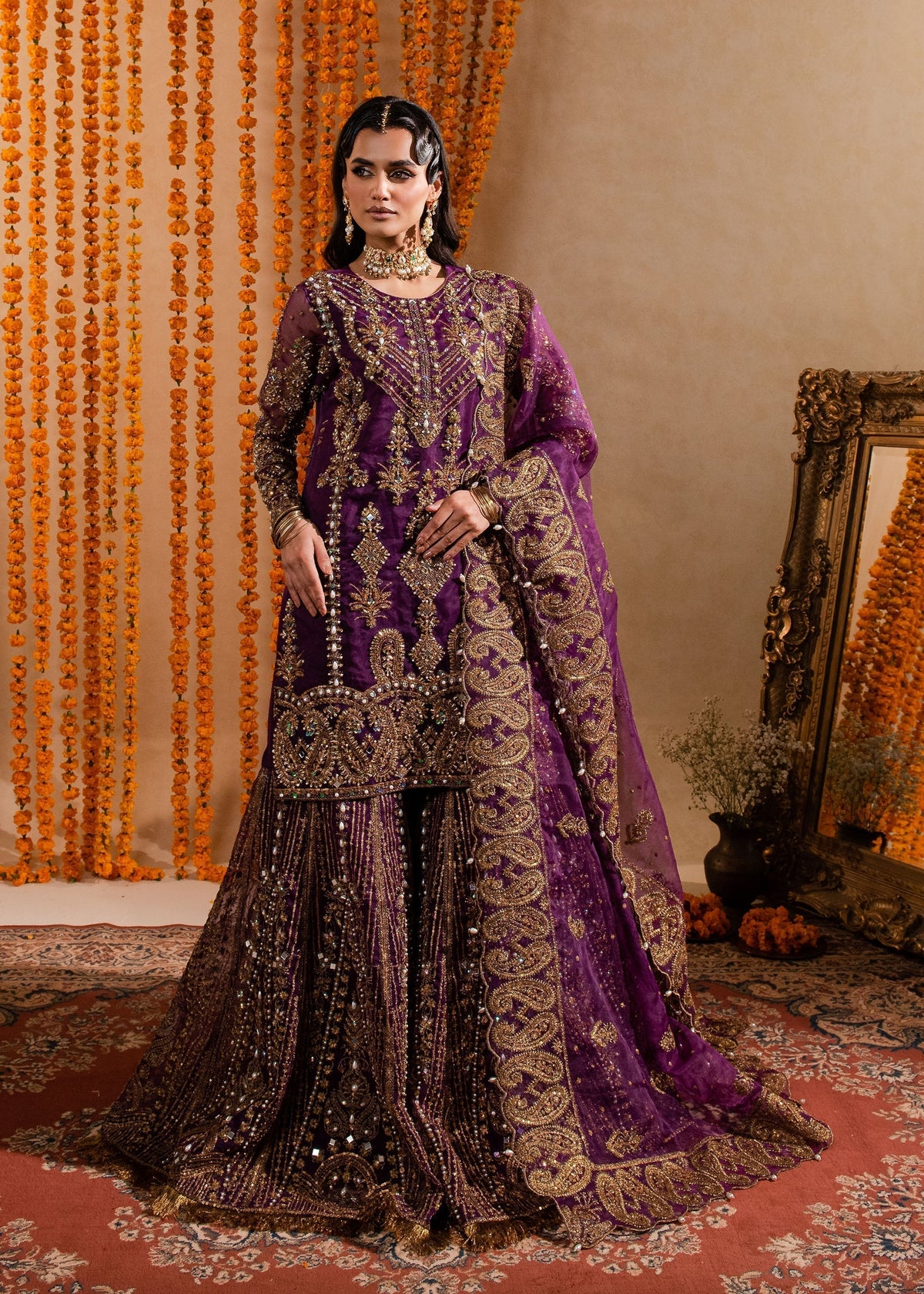 Maria Osama Khan | Sajni Wedding Festive | Yashfa -  Maria Osama Khan Bridal - Original Designer Dress - House of Maryam