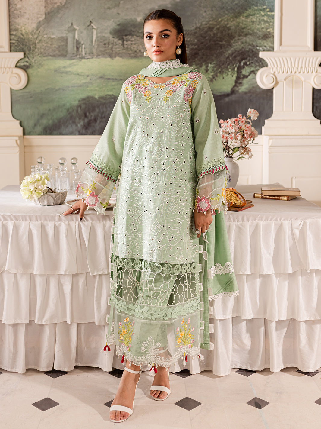 Parishay | Mira Winter | MW-02 | 3 PC Khaddar -  Parishay Luxury - Original Designer Dress - House of Maryam