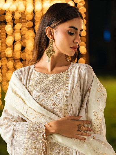 Salitex | Signature Festive Chiffon | UNS25WW007UT -  Salitex Ladies Clothes - Original Designer Dress - House of Maryam
