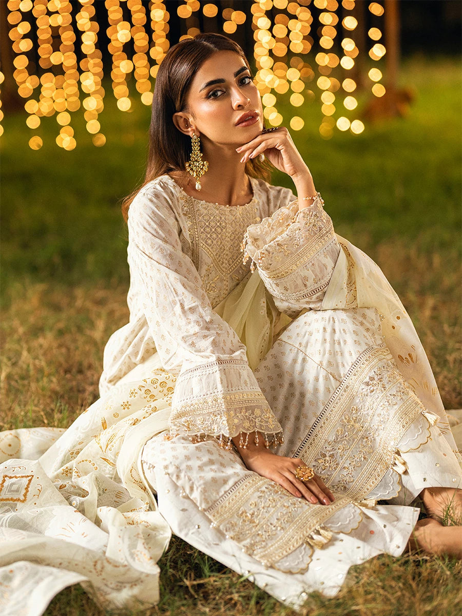 Salitex | Signature Festive Chiffon | UNS25WW007UT -  Salitex Ladies Clothes - Original Designer Dress - House of Maryam