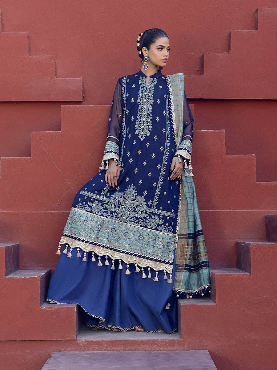 Salitex | Signature Festive Chiffon | SUNW6JI018UT -  Salitex Ladies Clothes - Original Designer Dress - House of Maryam