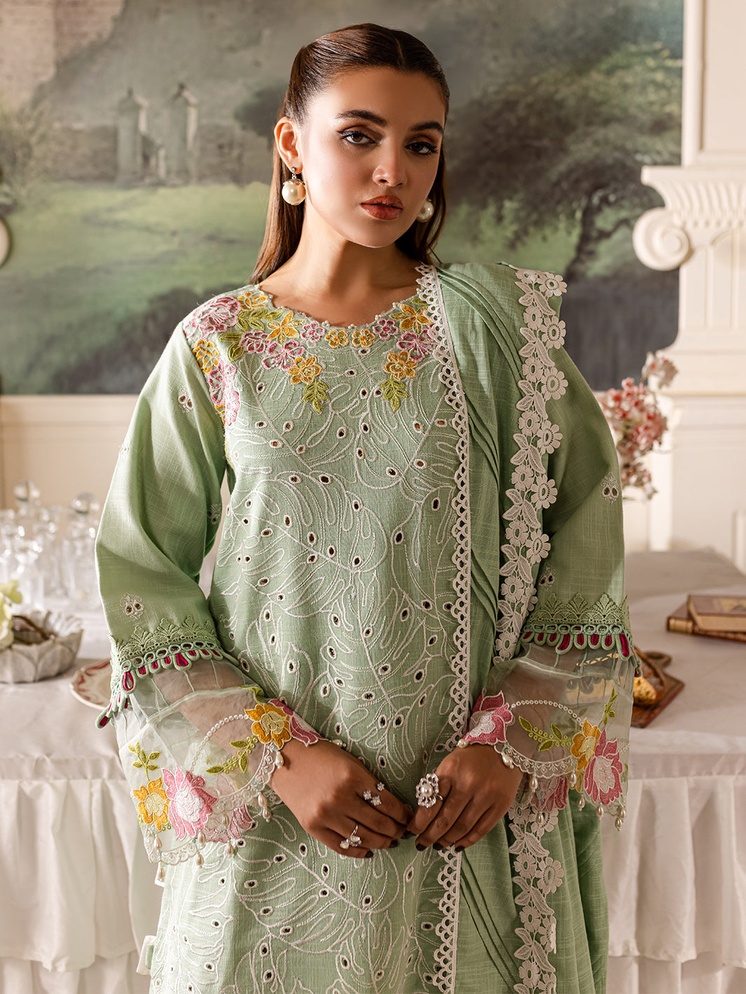 Parishay | Mira Winter | MW-02 | 3 PC Khaddar -  Parishay Luxury - Original Designer Dress - House of Maryam