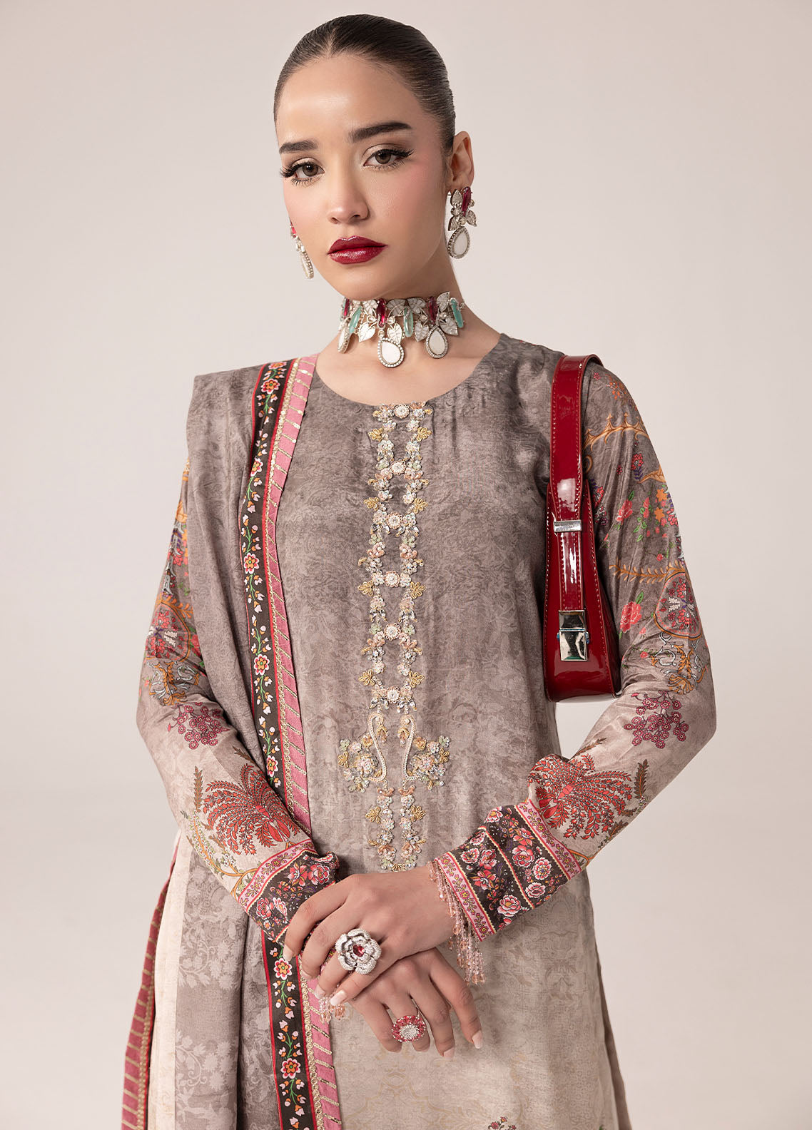 Sahane | Suay Silk Handwork Edit | CT-15008 CLARA - SUAY -  Sahane Ladies Clothes - Original Designer Dress - House of Maryam